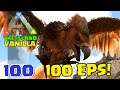 CHEGAMOS A 100 EPS!!  - ARK:SURVIVAL EVOLVED - THE ISLAND VANILLA - #100 ft  @MedusaGeek