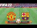FIFA 22 | Manchester United vs Barcelona - UEL UEFA Europa League - Full Gameplay