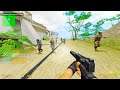 Counter Strike Source - Zombie Escape mod online gameplay on ze_isla_nublar map