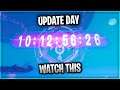 FORTNITE ADDED LIVE COUNTDOWN TIMER TO THE GAME