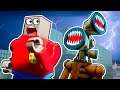 LEGO SIREN HEAD SURVIVAL! | Funny Brick Rigs Gameplay