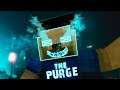Surviving 24 Hours In A REAL Purge (Minecraft)