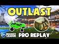 Outlast Pro Ranked 2v2 POV #74 - Rocket League Replays