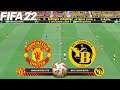 FIFA 22 | Manchester United vs Young Boys - UEL UEFA Europa League - Full Gameplay