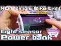 XANES DL13 Nice Bike 🛴 Light ⚡ with 5200mAh Power Bank & Light sensor ⚡🔥