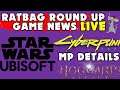 STAR WARS UBISOFT GAME! Hogwarts Legacy Delayed! CyberPunk Multplayer Leak! JADE PG Game News