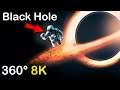 360° VR Black Hole | Interstellar | 8K video