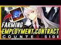 [CounterSide] Employment Contract Farming Guide