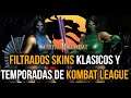 Mortal kombat 11: SKINS KLASICOS FILTRADOS | Kombat league - todos los detalles