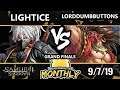 BnB 16 SamSho - LordDumbButtons [L] (Tam Tam) Vs. Lightice (Yashamaru) Samurai Shodown Grand Finals