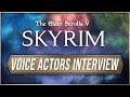 Interview with The Elder Scrolls Skyrim Voice Actor - Live
