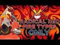 Beating Pokemon Radical Red With Only Fire Types (Rom Hack)