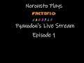 Factorio - Pyanodons - Live Stream 1 - The Basics