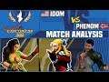 SFV AE Match Analysis: Capcom Cup 2019 Top 8 - Idom vs. Phenom