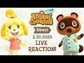 Animal Crossing New Horizons Nintendo Direct LIVE Reaction!