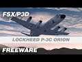 Lockheed P-3C Orion Freeware Add-on for FSX & P3D