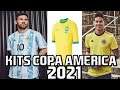 Editar Kits Copa America 2021 Argentina, Brasil & Colombia (Solo Local) ps2