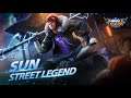 GamePlay Hero Sun Stret Legend EXE Double Maniac || MOBILE LEGEND