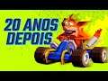 O JOGO QUE ME ENSINOU MUITO, APÓS 20 ANOS!! - Crash Team Racing (PlayStation 1)