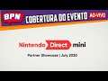 Nintendo Direct Mini Partner Showcase - React e Cobertura Ao Vivo