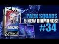 BACK WITH A BANG! NEW DIAMOND STYLE! Pack Squads #34 MLB The Show 20!