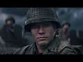 Call of Duty: WWII - D-Day: Colonial Davis Normandy Speech "Push Back German Aggressor" Cutscene