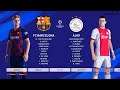 PES 2020 Master League Season 2 | FC Barcelona vs Ajax PC Game play | Champions League