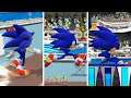 Mario & Sonic at the Olympic Games - All Characters Triple Jump Gameplay