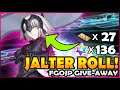 Jalter roll | FGOJP Account Give-away - Fate/Grand Order