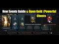 Darkness Rises New Events Guide & Open Gold/Powerful Chests