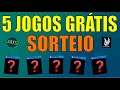 RESULTADO - SORTEIO 5 JOGOS GRÁTIS PS4 !!! JATS TUBE e CISNE GAMES !!!