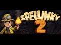 First time playing Spelunky 2 - roguelike platformer gameplay