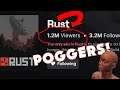 1 MILLION VIEWERS WATCHING RUST! 0 Console Players Playing!
