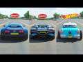 Ultimate Drag Race: Forza Horizon 4 |  Veyron Vs Divo Vs Hot Wheels Nash