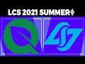 FLY vs CLG - LCS 2021 Summer Split Week 1 Day 1 - FlyQuest vs Counter Logic Gaming