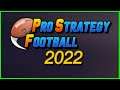 Pro Strategy Football 2022 - ESPN Dream Season you pick the game and you pick the offensive play :-)