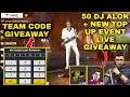 50 Dj Alok And 💎 New Top Up Event Giveaway | Free Fire Live