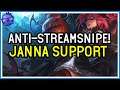 Janna the ULTIMATE COUNTER to STREAM SNIPERS? - League of Legends
