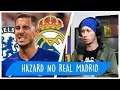 REACT Eden Hazard 2019 - New Real Madrid Player - Crazy Dribbling Skills & Goals - HD