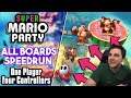 1 Player 4 Controller All Boards Speedrun in 1:57:25 | Super Mario Party