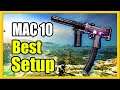 Best Mac 10 Class Setup in WARZONE | Best Warzone SMG & Attachments (Class Loadout)