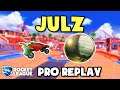 Julz Pro Ranked 3v3 POV #101 - Rocket League Replays