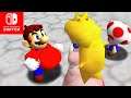 Super Mario 64 (Nintendo Switch) - 100% Walkthrough Part 9 No Commentary Gameplay - Final Boss Fight