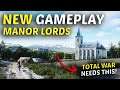MANOR LORDS has AMAZING BATTLE FEATURES! - Medieval City Builder & RTS Battles