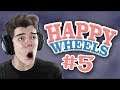 GET AWAY FROM MY BUTTHOLE! | Happy Wheels (Funny Moments - Part 5)