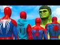 Hulk vs Spiderman & Spider-Man PS4 & Spiderman Muscle & Scarlet Spider-Man