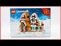 Lego Seasonal 40337 Mini Gingerbread House Speed Build Review