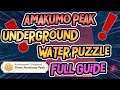 Amakumo Peak |How to Drain all the water inside the Caverns| |Full Guide| - Genshin Impact