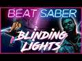 Beat Saber The Weeknd Blinding Lights Reaction in VR