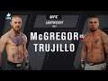 Conor McGregor Beats Abel Trujillo - UFC Light Weight Championship Gameplay - I Played This On PS4